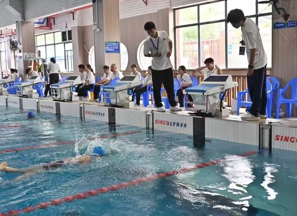 長沙市第十一屆運動會青少年游泳比賽