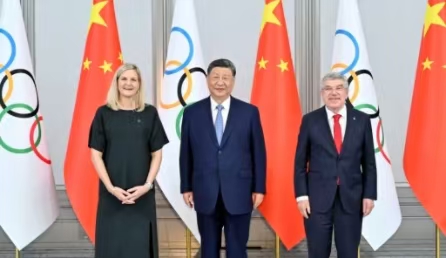 習(xí)近平會(huì)見國際奧委會(huì)主席考文垂和終身名譽(yù)主席巴赫